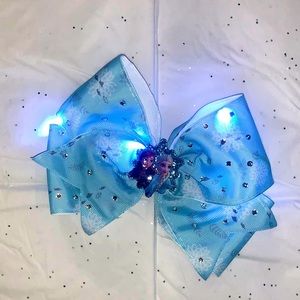 Girls Disney Frozen Bow lights up
